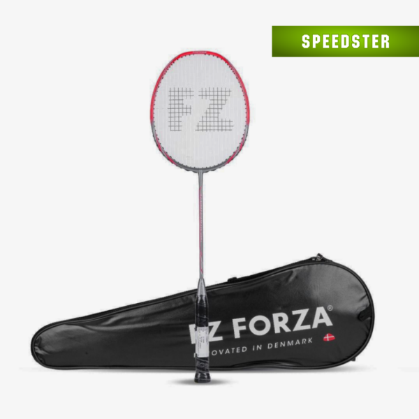 FZ-FORZA Amaze 400 (Chinese Red) (Strung) Badminton Racket