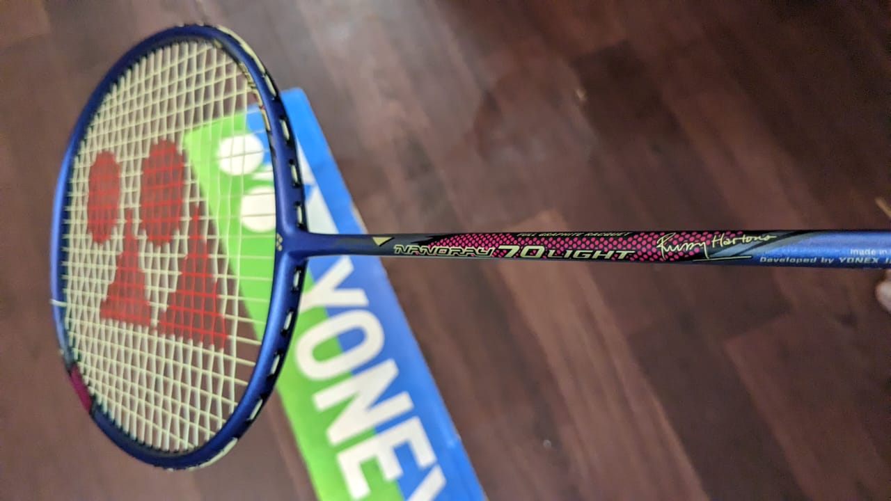 YONEX Nanoray 70 Light (Purple) Badminton Racket