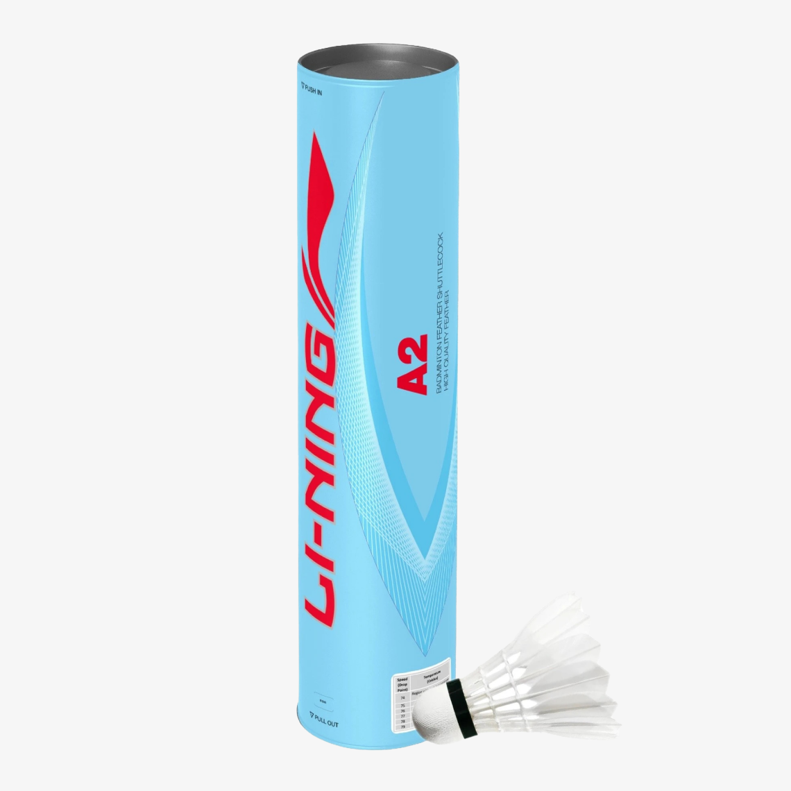 Li-Ning A2 Badminton Feather Shuttlecock