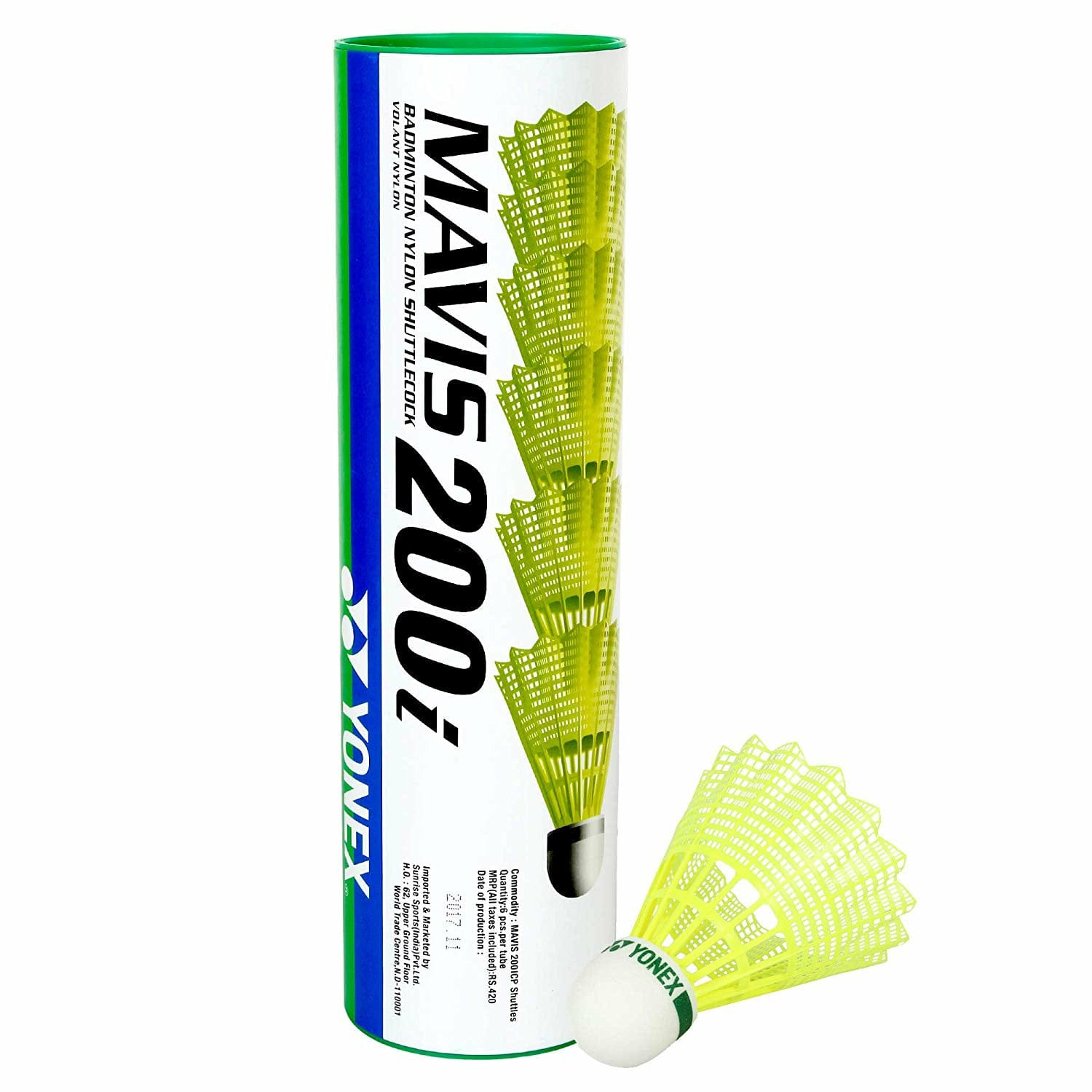 Yonex Mavis 200i Shuttle box