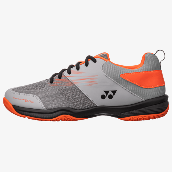 YONEX Power Cushion SHB 37 Wide Unisex Badminton Shoes (Light Grey)