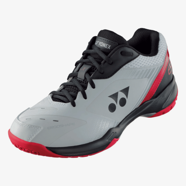 YONEX Power Cushion SHB 65 X3 Unisex Badminton Shoes (White/ Red)