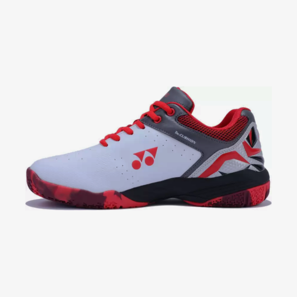 YONEX Akayu Super 6 Badminton Shoes for Men (White Black Red)
