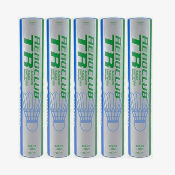 YONEX Aeroclub ACB TR Badminton Feather Shuttlecock (Pack of 5)